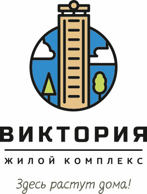 Логотип жилого комплекса «Виктория»